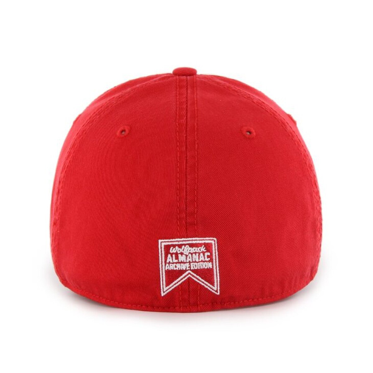 Red/White Fitted Freshman Hat - Vau